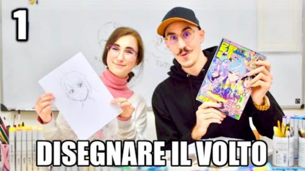Video tutorial per disegnare manga nel canale di Mangaka 96