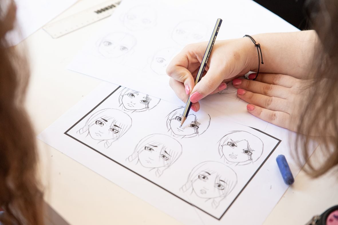 Come disegnare capelli manga: tutorial gratuito