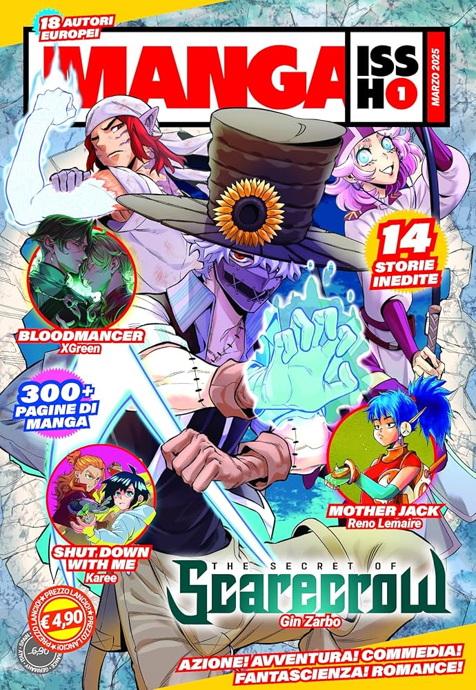 Arriva Manga Issho, la prima rivista dedicata solo ai manga europei 1 Lucca Manga School