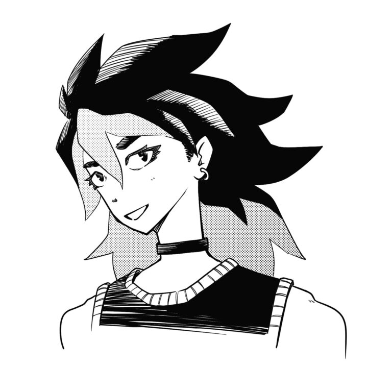 Skenny 7 mangaka, ha pubblicato dopo aver terminato lucca manga academy