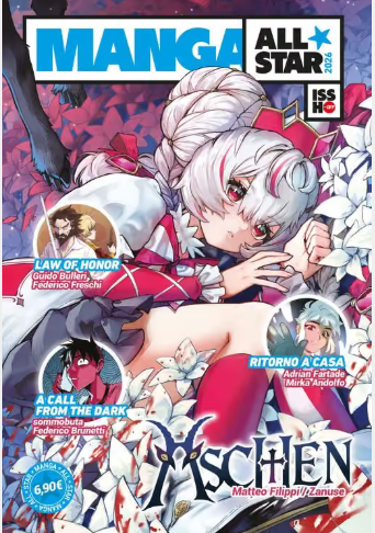 manga All Stars -all'interno tavole di Caterina Rocchi
