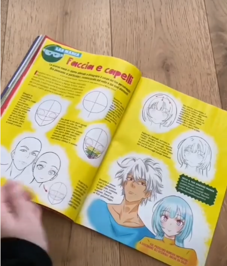 su Focus Junior Lucca Manga School dal 2024 cura una rubrica mensile sul disegno manga